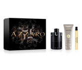 Azzaro The Most Wanted Intense 3PCS Gift Set - 100ML EDP Spray + 75ML Hair & Body Shampoo + 10ML Travel Spray (Men)